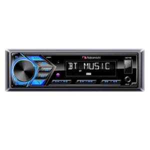 Nakamichi NQ711B Single DIN Bluetooth Car Stereo
